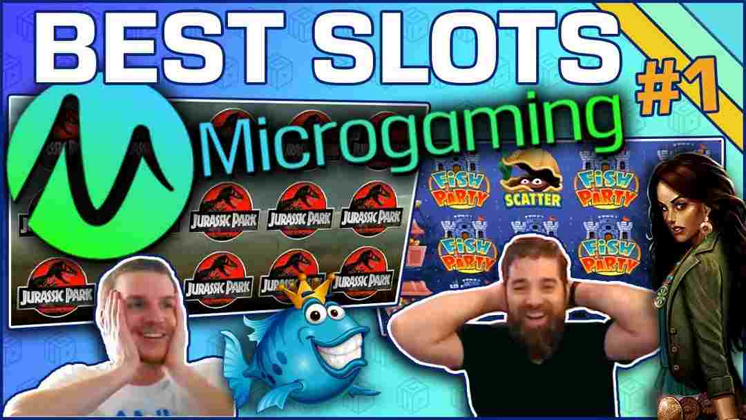 Người chơi trải nghiệm slots game của Microgaming